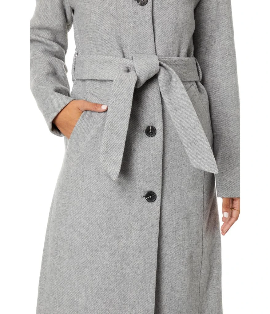 Avec Les Filles Wool Blend Overlap Collar Coat 3