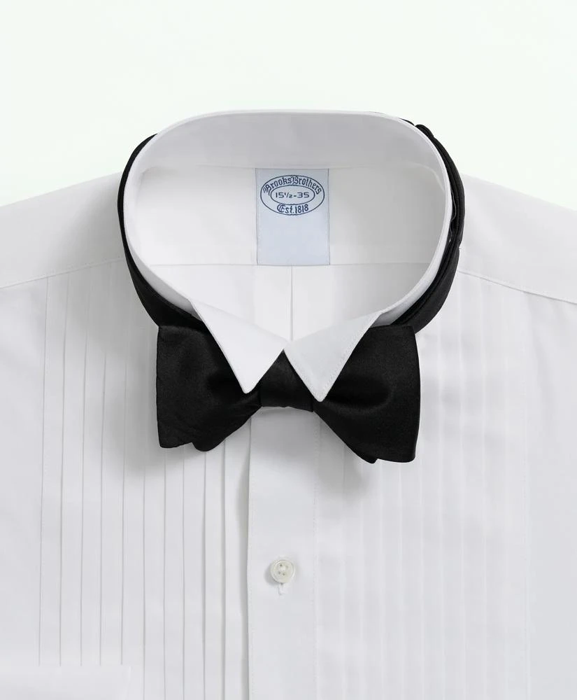 Brooks Brothers Stretch Supima® Cotton Broadcloth Wing Collar, Tuxedo Shirt 2