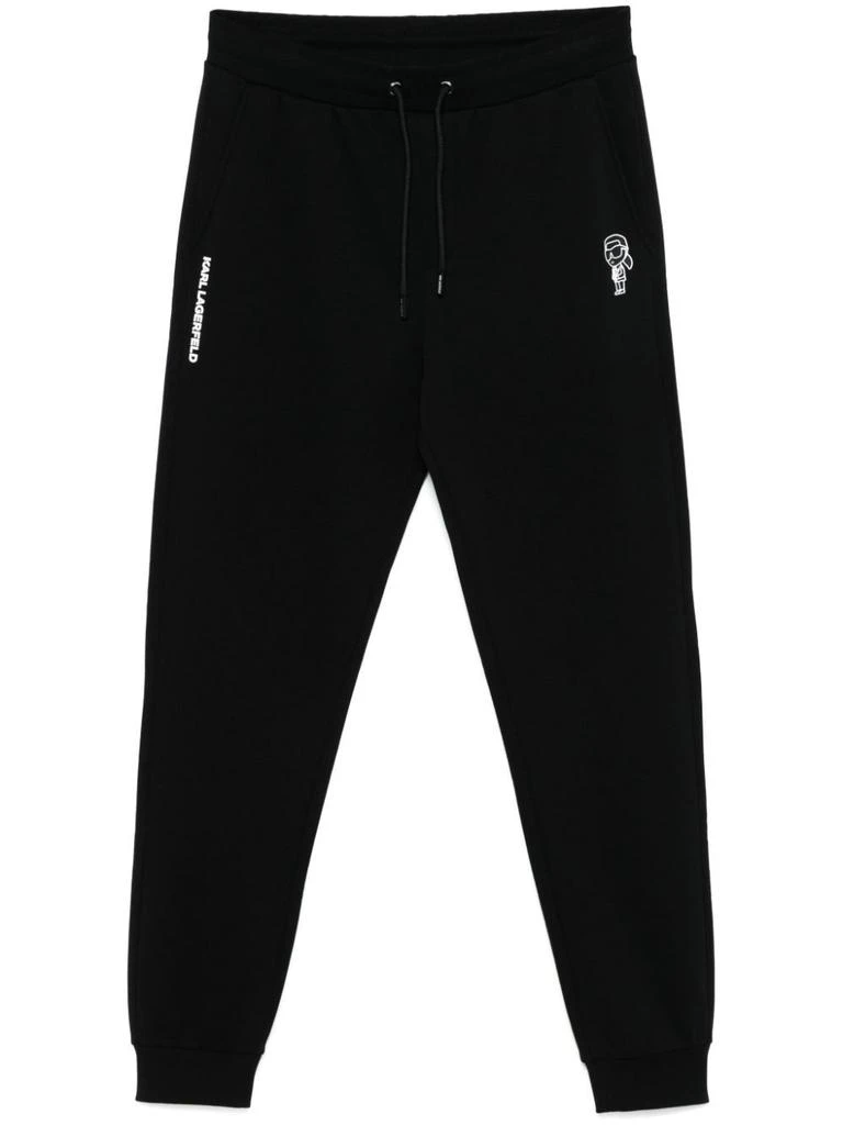 Karl Lagerfeld Paris KARL LAGERFELD IKONIK KARL-MOTIF SWEATPANTS 1