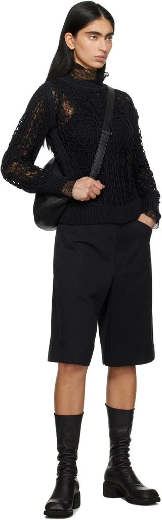 YOHJI YAMAMOTO Black Y Crossbody S Bag 4