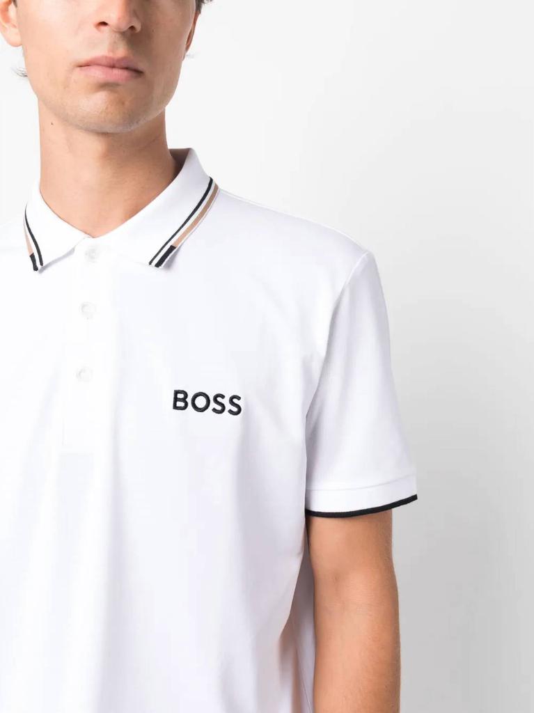 Men's Paddy Pro Polo Short Sleeve T-Shirt In White – On Sale Now