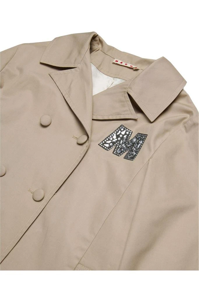 Marni Marni Kids Double-Breasted Trench Coat 3