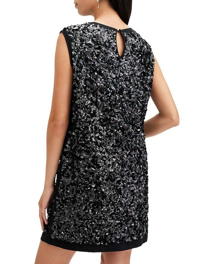 ALL SAINTS Ilia Bead Embellished Mini Dress 3