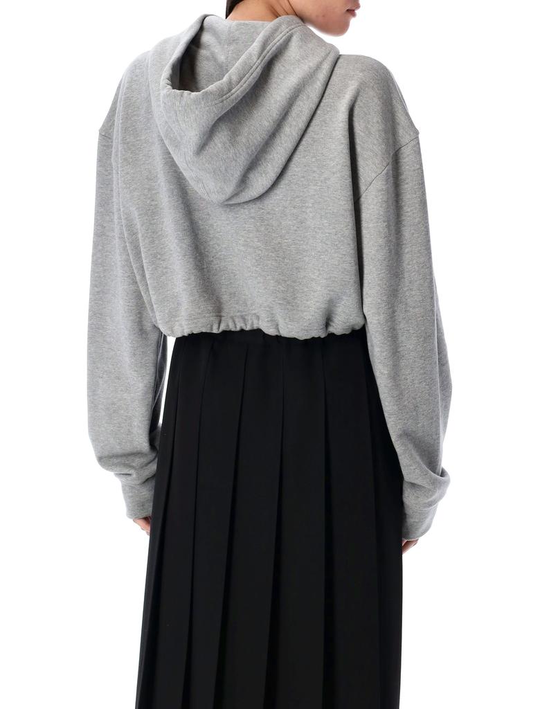 COMME des GARÇONS cropped hoodie Comme Des Garçons Girl Cotton Cropped Hoodie | Red | FARFETCH