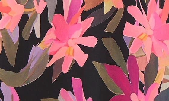 Vince Camuto Floral Bias Cut Midi Skirt 5