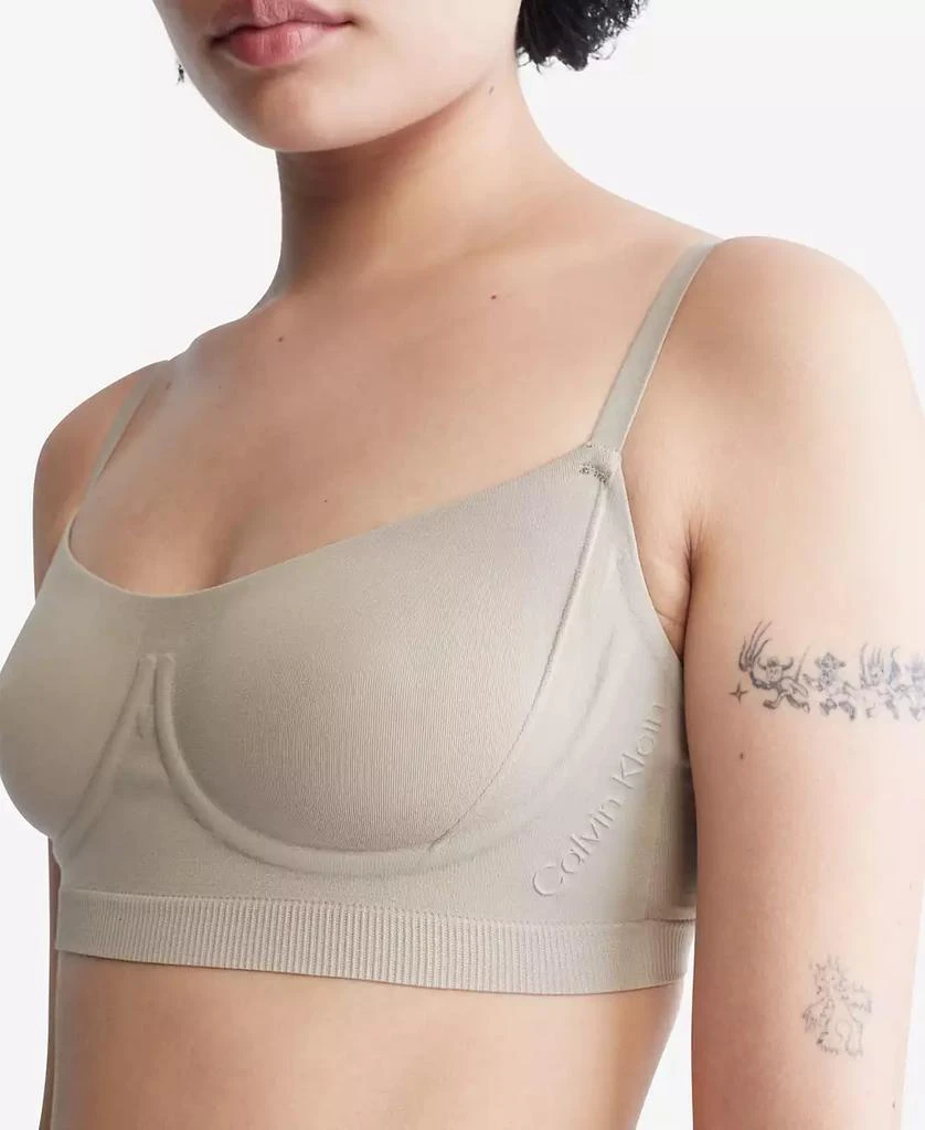 Calvin Klein Women's Bonded Flex Balconette Bralette QF6609 2