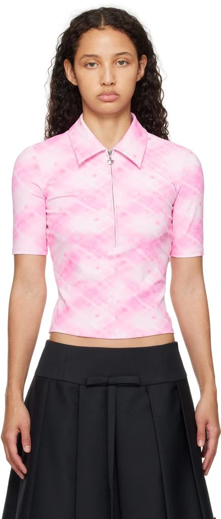 Sandy Liang Pink Camper Polo 1