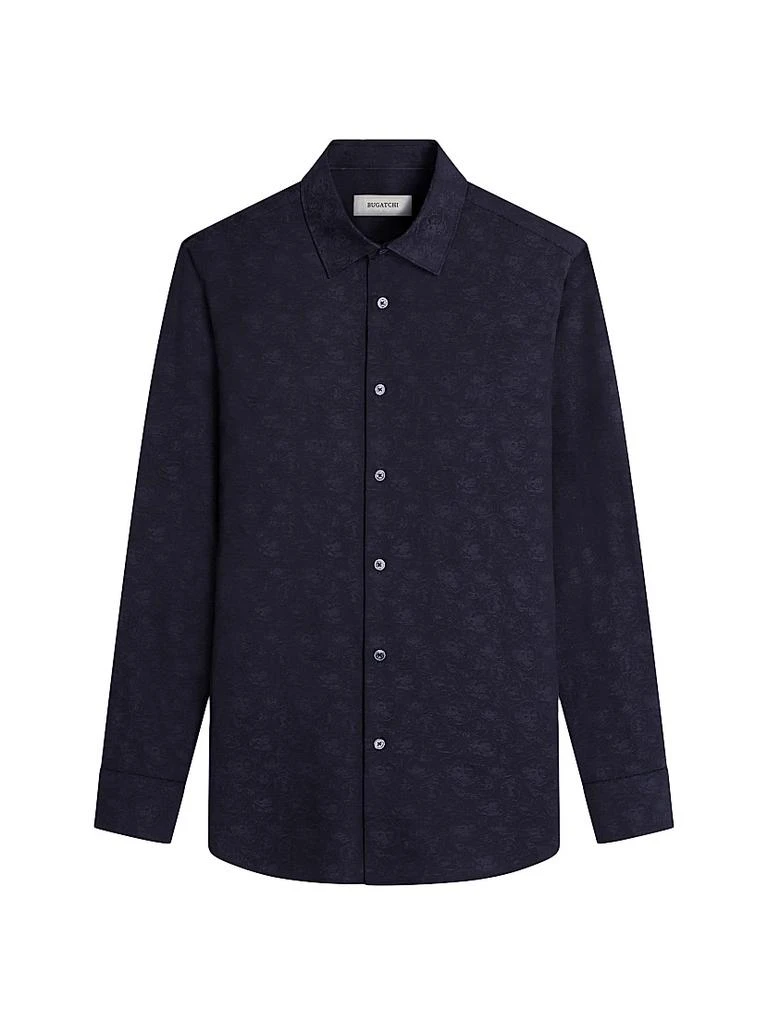 BUGATCHI Julian Woven Cotton-Blend Shirt 1