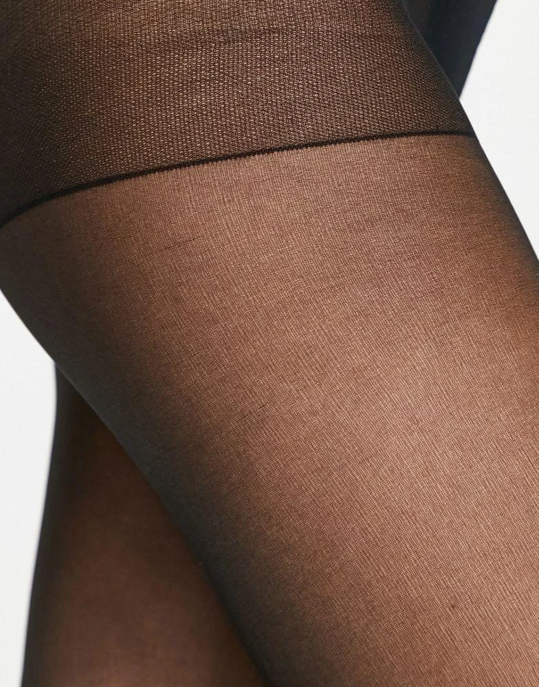Lindex Lindex 4-pack 20 denier matt tights in black 3