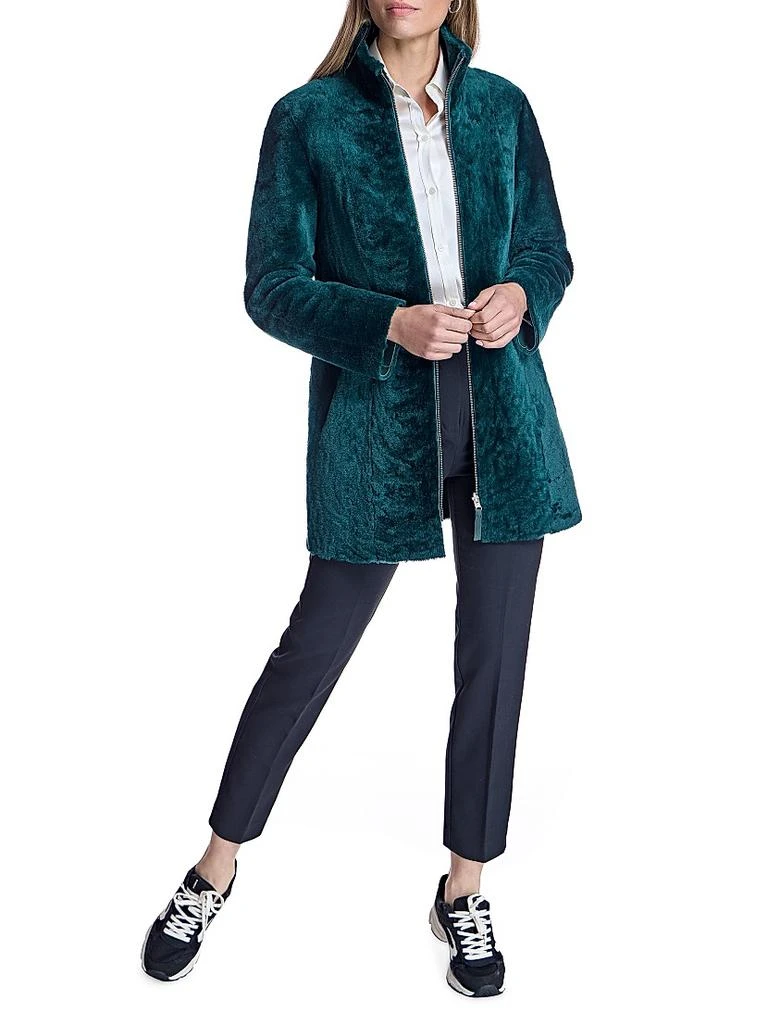 Maximilian Maximilian Reversible Shearling Lamb Jacket 7