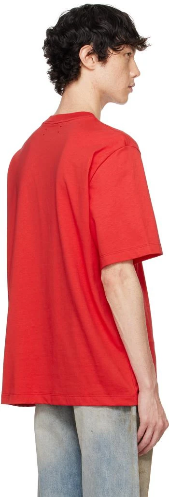 AMIRI Red 'Amiri' Core Logo T-shirt 3