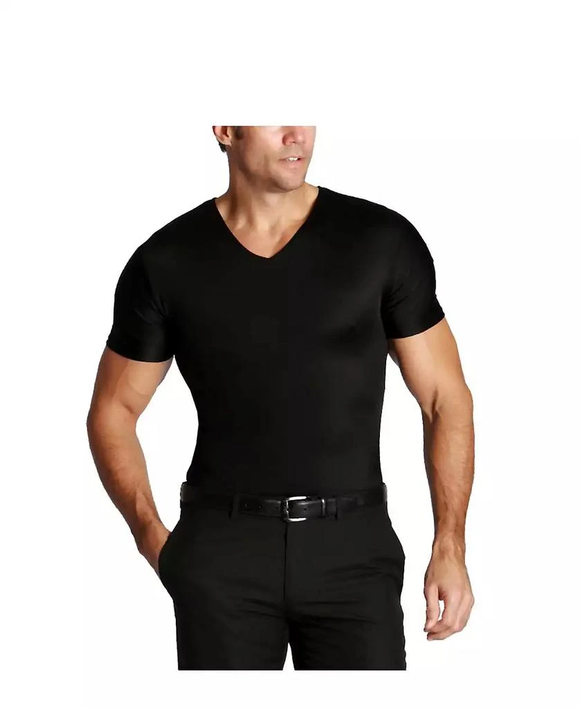 Instaslim Insta Slim Men's Compression Short Sleeve V-Neck T-Shirt 6