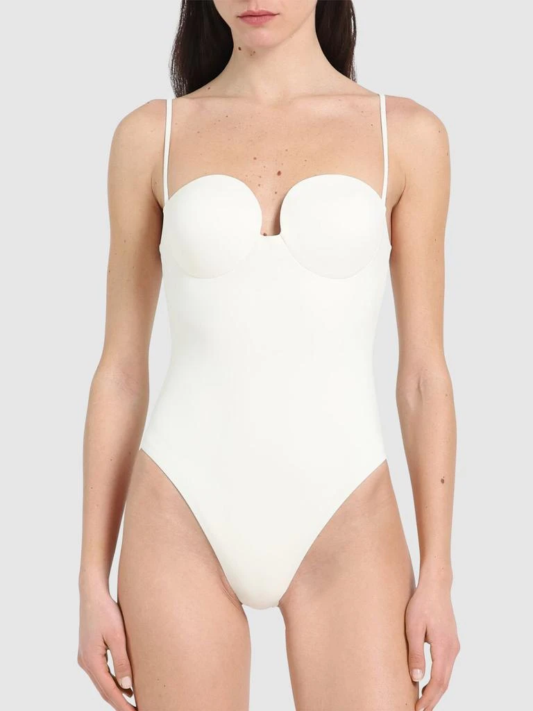 Magda Butrym Retro Bustier One Piece Swimsuit 1