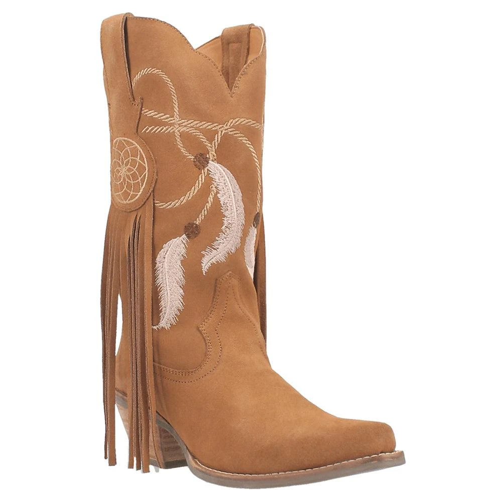 Dingo Day Dream Fringe Embroidery Snip Toe Cowboy Boots 2