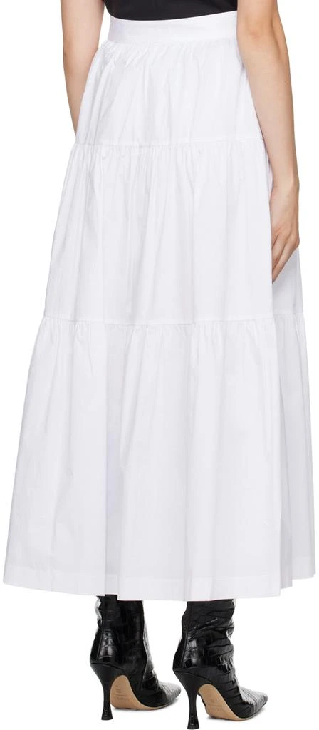 Staud White Sea Midi Skirt 3