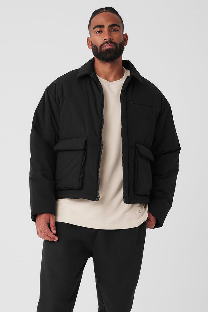 Alo Voyage Utility Cargo Jacket - Black - Jackets - Free Shipping