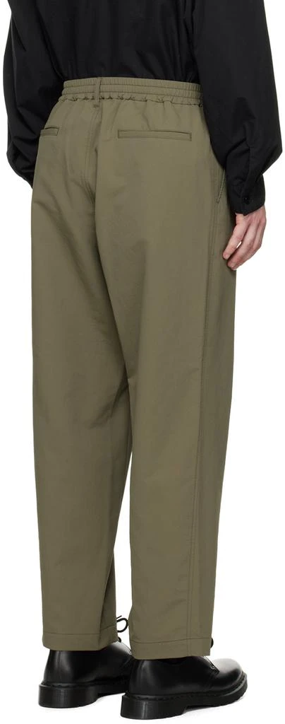 Nanamica SSENSE Exclusive Khaki Trousers 3