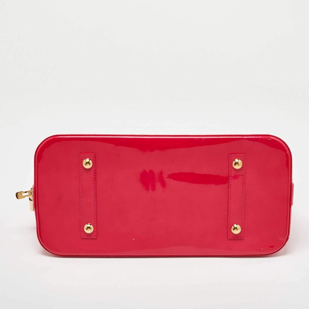 Louis Vuitton Louis Vuitton Rose Pop Monogram Vernis Alma GM Bag 12