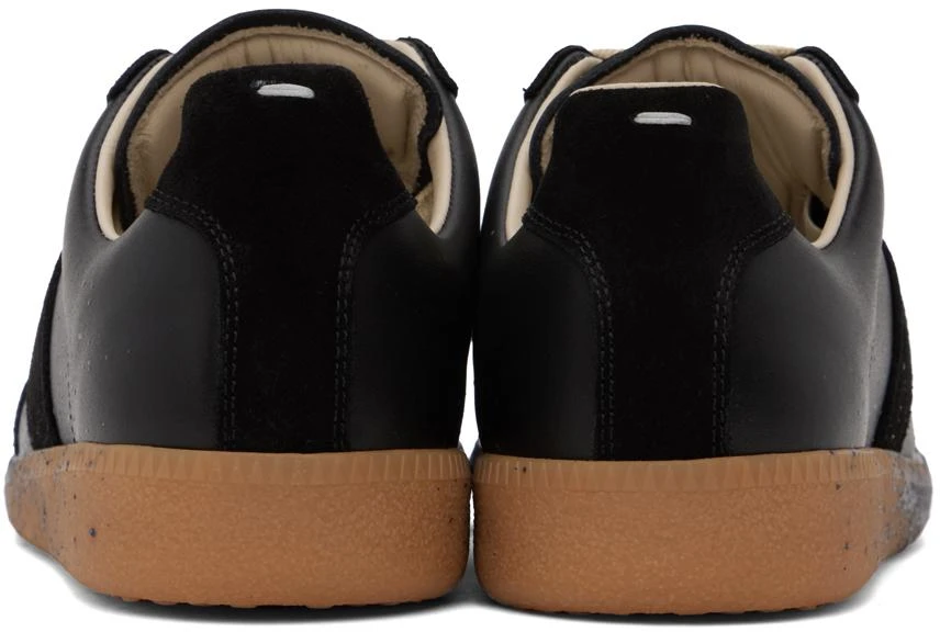 MAISON MARGIELA Black Paint Replica Sneakers 2
