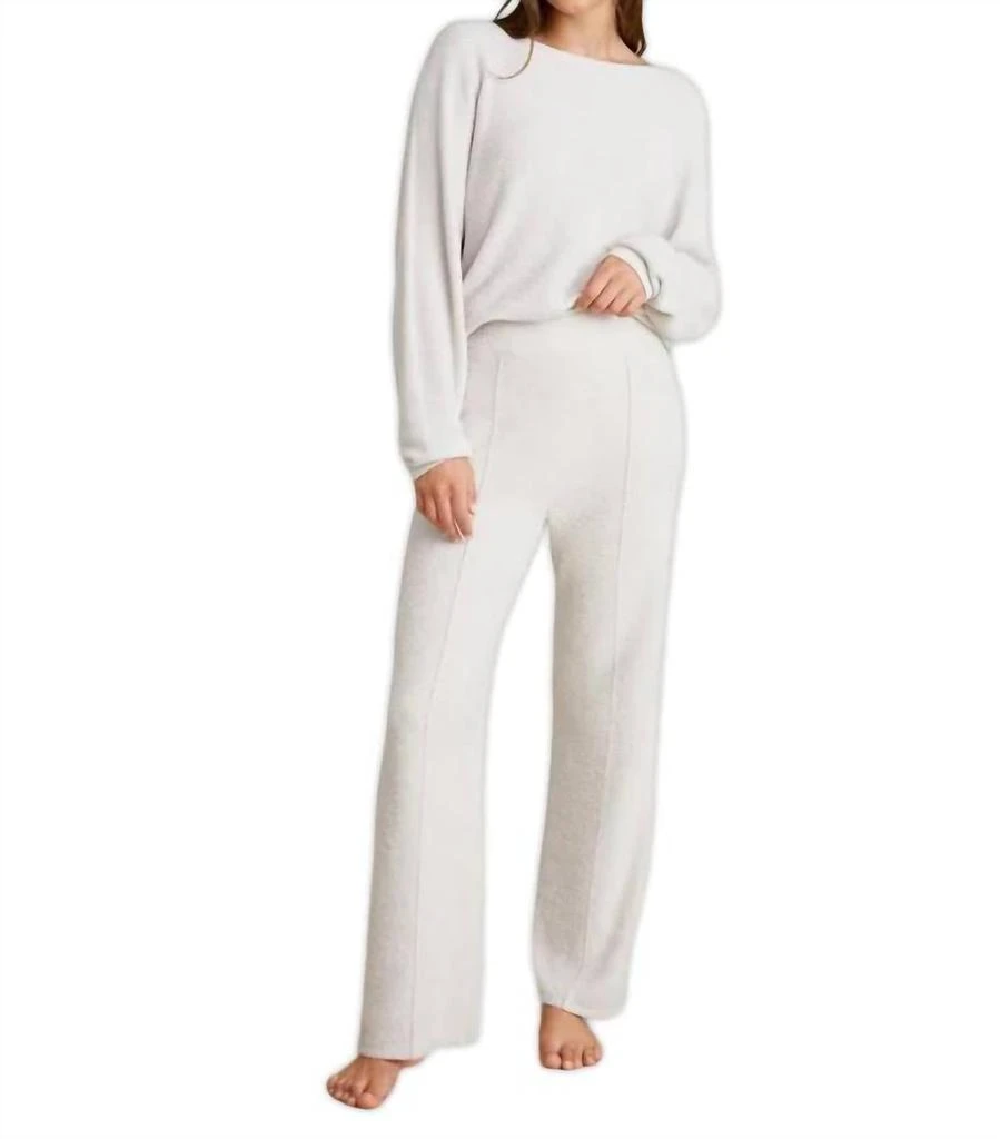 Barefoot Dreams Barefoot Dreams - CozyChic Lite Wide Leg Seamed Pant