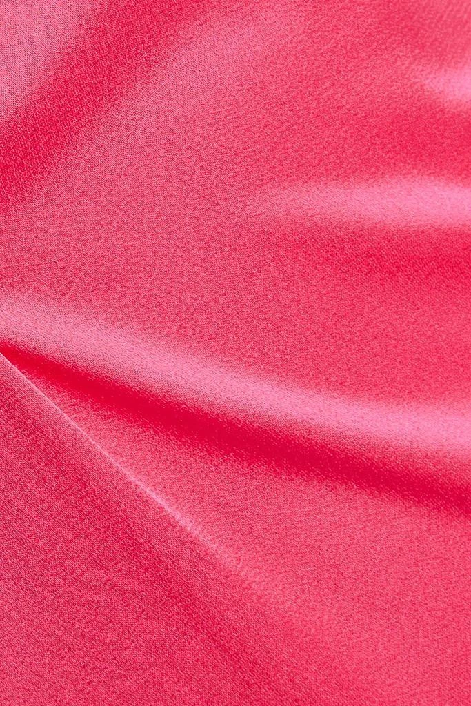 Versace Draped satin gown 4
