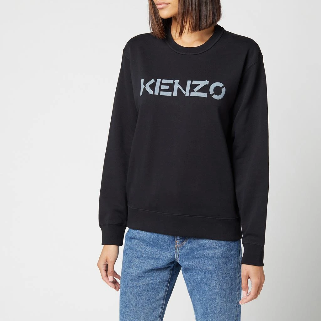 KENZO KENZO Women's Logo Classic Sweatshirt - Black 1