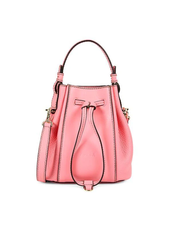 Furla Leather Bucket Crossbody Bag 1