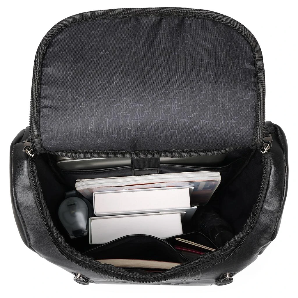 ELLE Roamer 22L Vegan Leather Backpack | Black 2