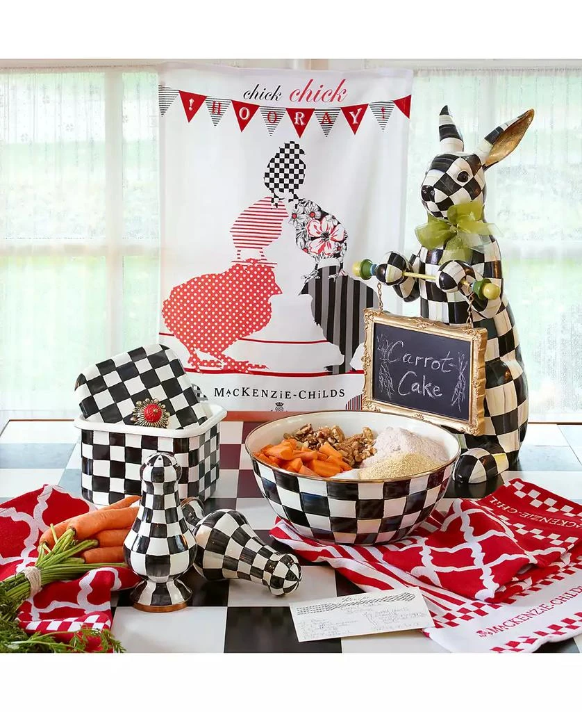 MacKenzie-Childs Courtly Check Recipe Box 4