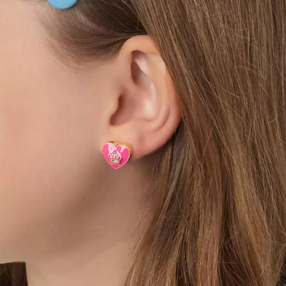 Juicy Couture Juicy Couture 15

 + 2

 Crown Logo Heart Pendant Necklace - Adjustable 3