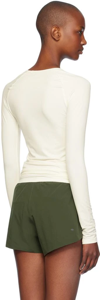 District Vision Off-White Lightweight Long Sleeve Sport T-Shirt 3