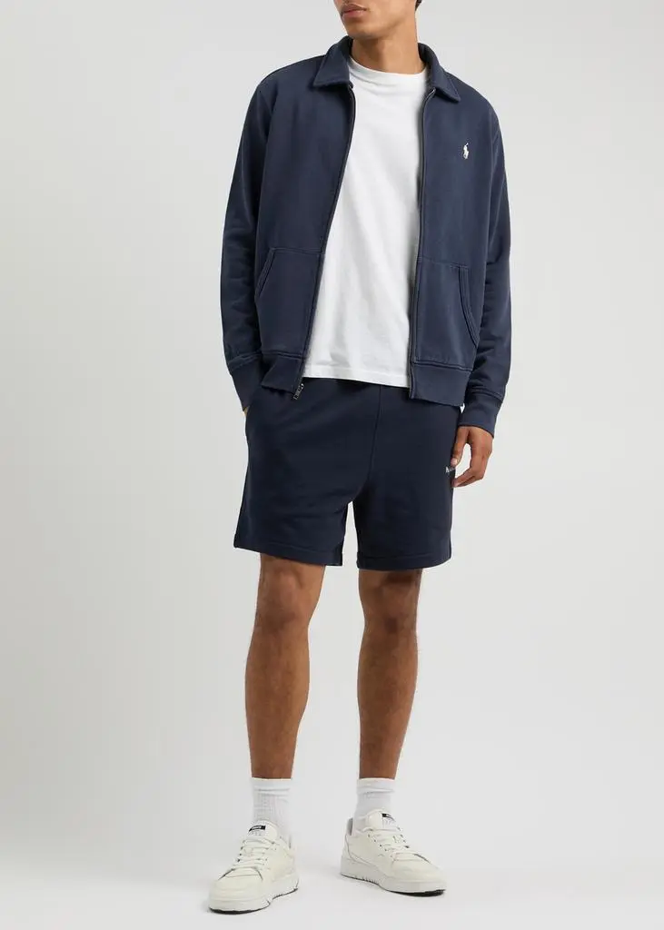 Ralph Lauren Logo-print cotton-blend shorts  4