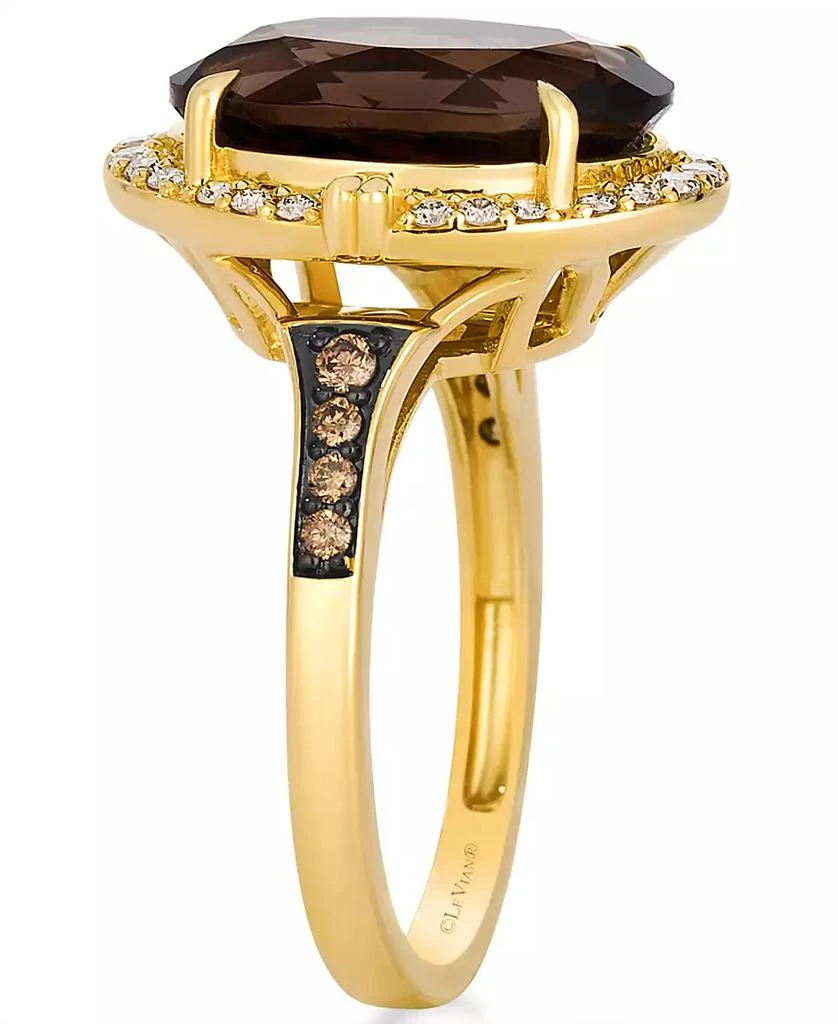 Le Vian Smokey Quartz (4-13/20 ct. t.w.), Chocolate Diamond (1/10 ct. t.w.) 
Nude Diamond (1/5 ct. t.w.) Ring in 14k Honey Gold 3
