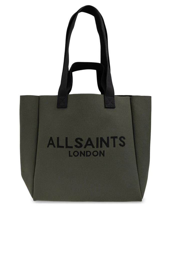ALL SAINTS Allsaints Logo Canvas Tote Bag 1