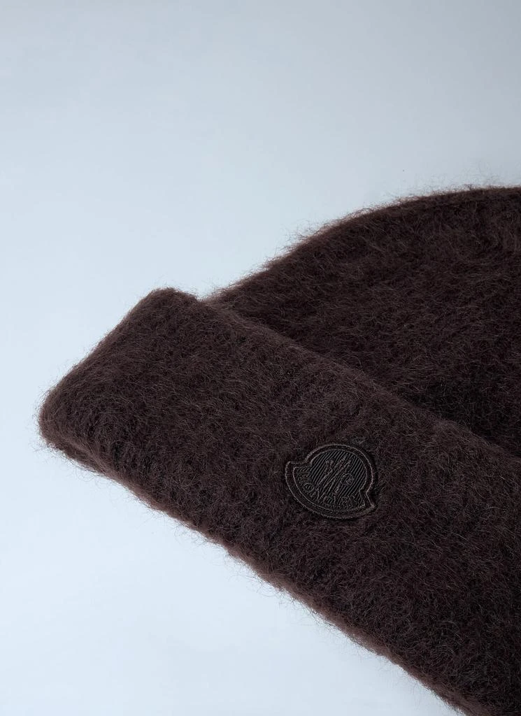 Moncler Logo Motif Beanie Hat 2