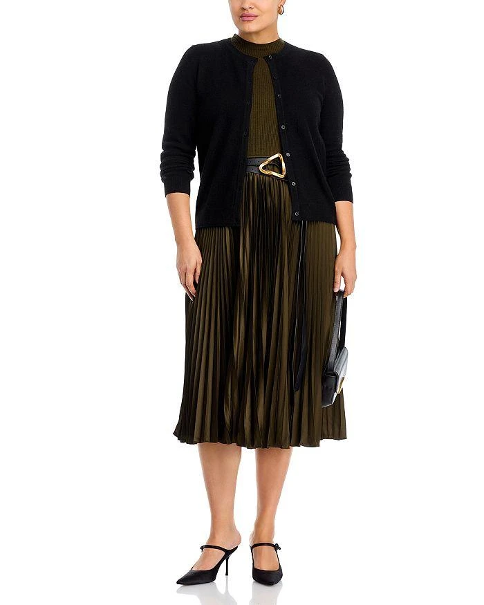 Bloomingdale's C by Bloomingdale's Crewneck Cashmere Cardigan - Exclusive 3