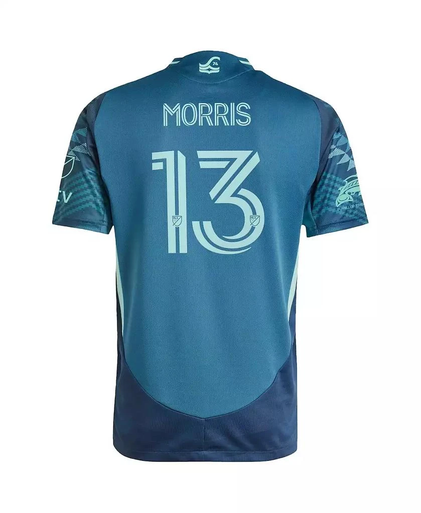 Adidas Men's Jordan Morris Blue Seattle Sounders FC 2025 The Salish Sea Kit Authentic Player Jersey 3