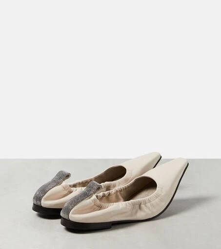 Brunello Cucinelli Leather ballet flats 3