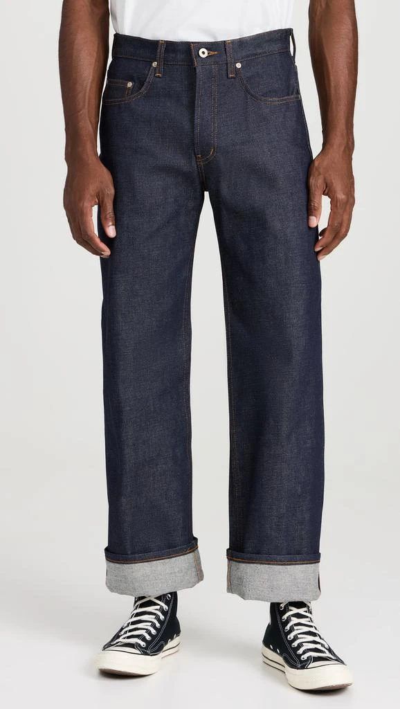 Naked & Famous Strong Guy Dirty Fade Selvedge Jeans 1