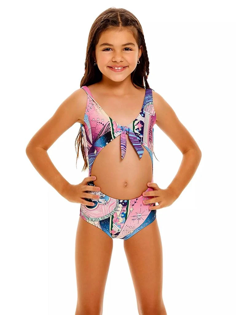 Agua Bendita Little Girl's & Girl's Returning To The Roots Iliana Eter One-Piece Swimsuit 4