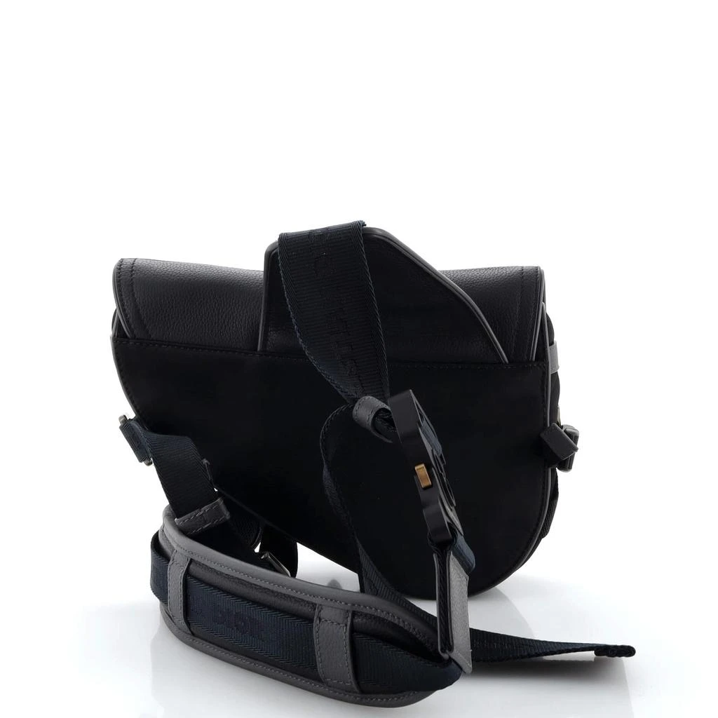 Dior x Sacai Saddle Crossbody Bag Technical Fabric and Leather 3