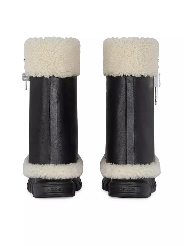 Givenchy Shark Lock Biker Ankle Boots 5