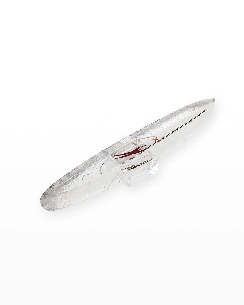 Kosta Boda Bertil Vallien "Drifter" Boat Sculpture 1