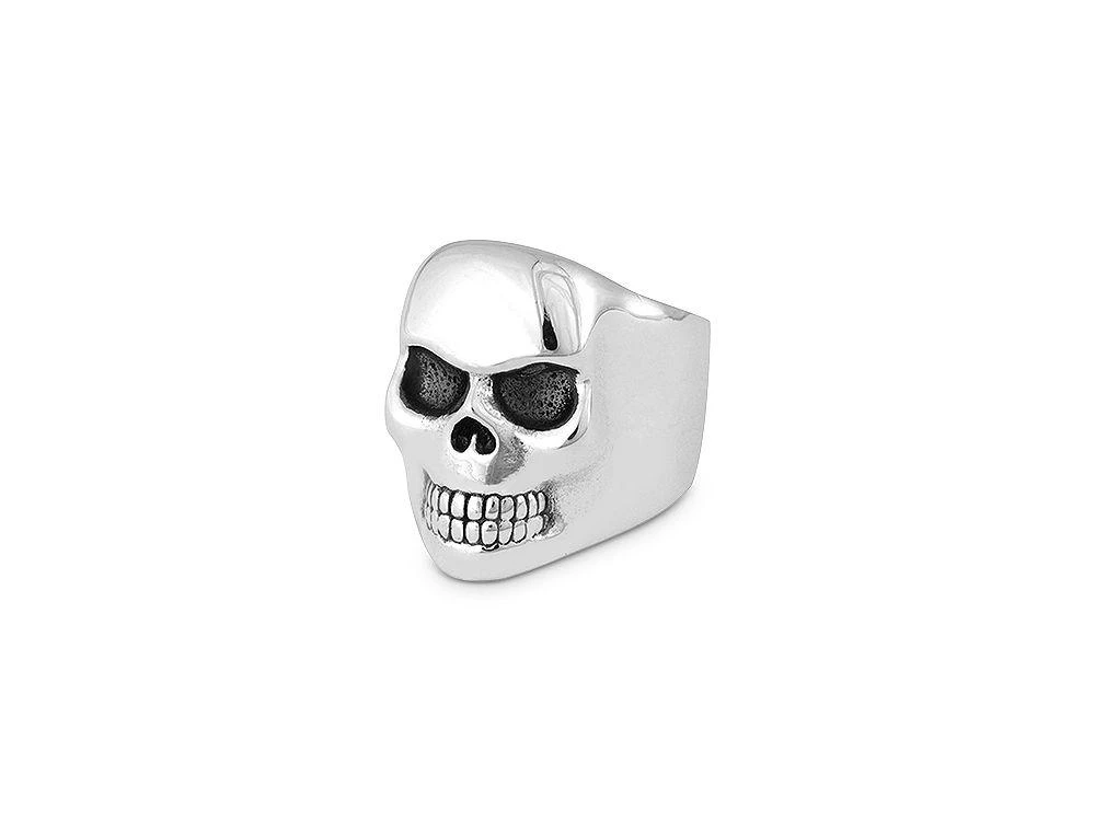 King Baby Men's Small Classic Skull Ring 1