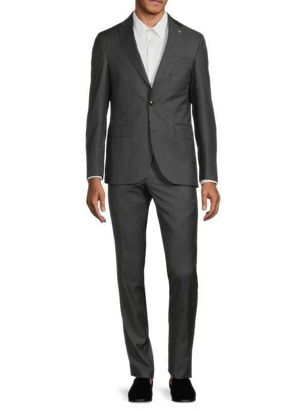 Ted Baker London Roger Wool Jacquard Suit 1