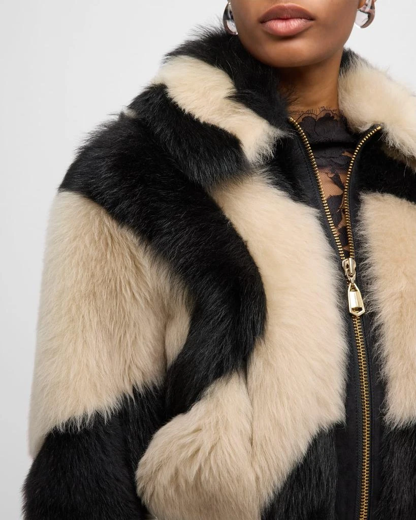 Zimmermann Illustration Fuzzy Swirl Jacket 5