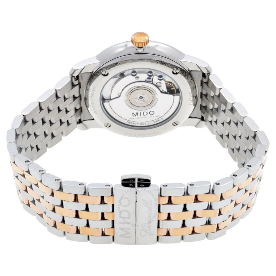 MIDO Baroncelli Smiling Moon Automatic White Dial Men's Watch M0274072201001 3