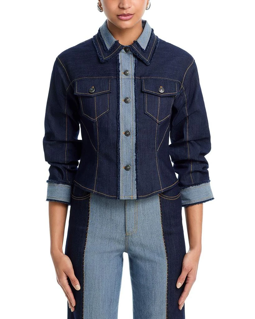 Cinq à Sept Canyon Cropped Scrunched Jacket 3