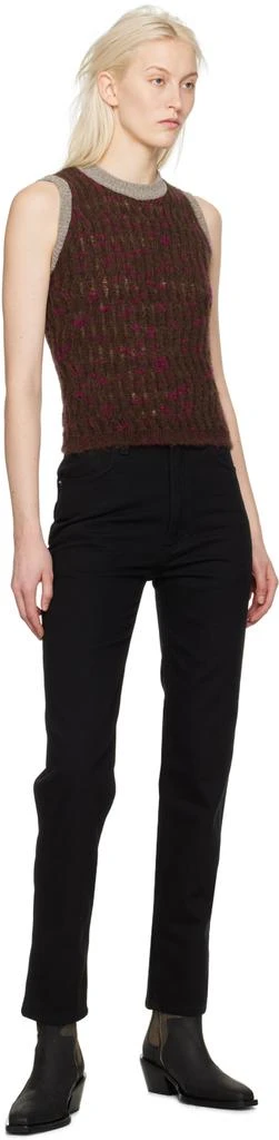 Eckhaus Latta Black Straight-Leg Jeans 4