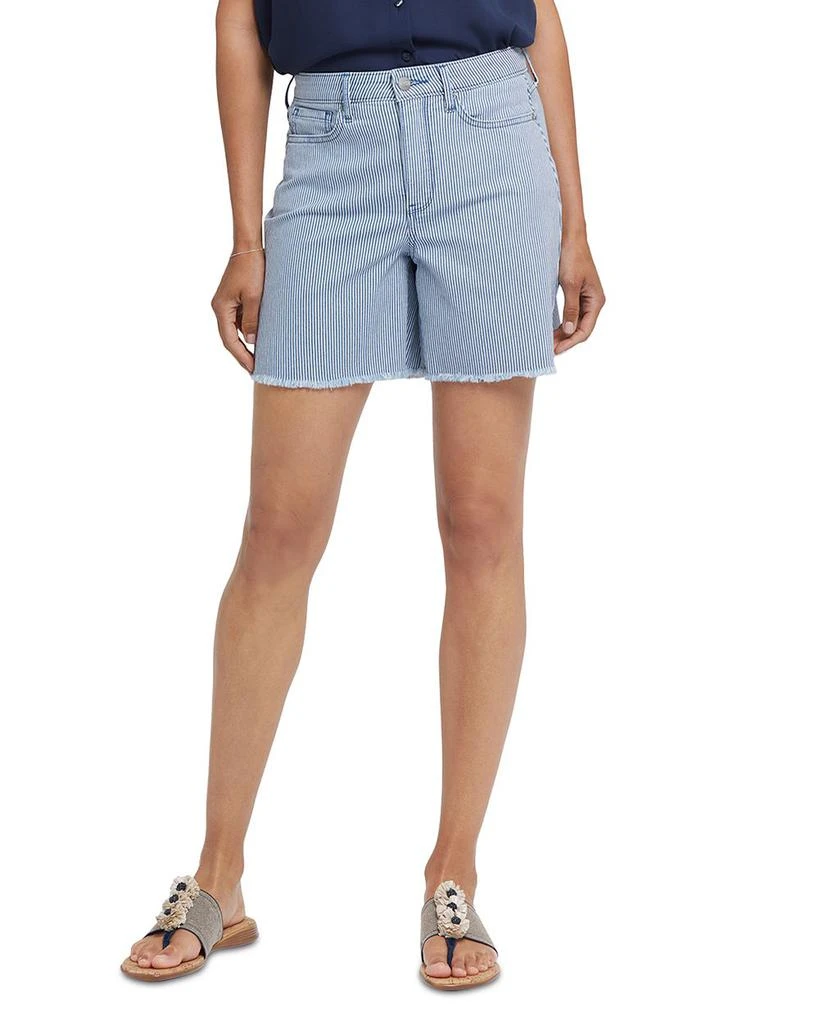 NYDJ High Rise Berkyn Relaxed Denim Shorts 1